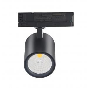30W led track lights dimmable Non Flicker Dali Dimmable 3000LM 90Ra Black 4000K 0.9PFC 5 years 38° indoor shop lighting