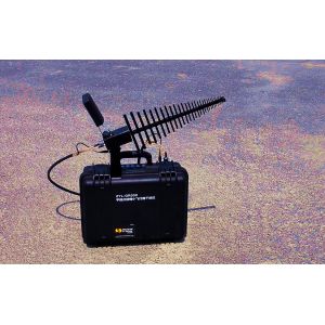 China jammer Handheld 0.9GHz-5.8G do zangão do baixo RF poder de 20W que bloqueia a frequência supplier