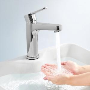 CE ISO9001 SS Health Faucet Safety Stainless Steel Sink Tap Long Lasting