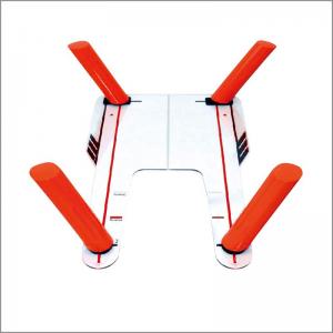 China NBR Golf Speed Trap Swing Training Aid With Acrylic Base 4 Path Rods supplier