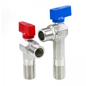 Customization 2 Way Angle Valve 3/4IN 1/2 Inch 90 Degree For Kitchen