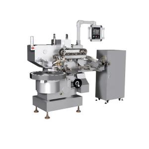 China Food Hot Chocolate Bombs Foil Wrapping Machine with Photoelectric Eye Tracking System supplier