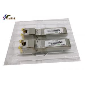 China 30m 10GBASE-T Copper SFP+ RJ45 Transceiver supplier