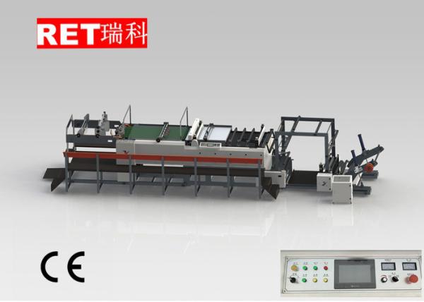 Fully Automatic Paper Cutter , PLC Control Paper Roll Cutting Machine