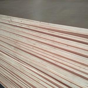 Composite Hardwood Veneered Plywood , 4x8 Feet Birch Faced Poplar Plywood