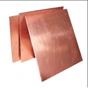 Half Full Hard Copper Sheet Strip Heat Dissipation 0.1-80mm 2000 X 1000 2400 X 1200