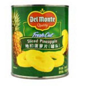 China Canned Pineapple In Syrup Canned Fruits Vegetables 567g 3kg supplier