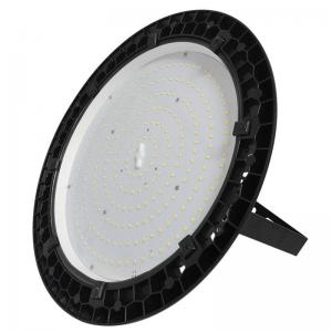 China Black 100W LED UFO LED High Bay Light High Efficiency For Industrial Lighting supplier