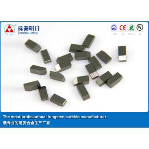 China YG8X Tungsten Carbide Saw Tips Various type for stone cutting tools supplier