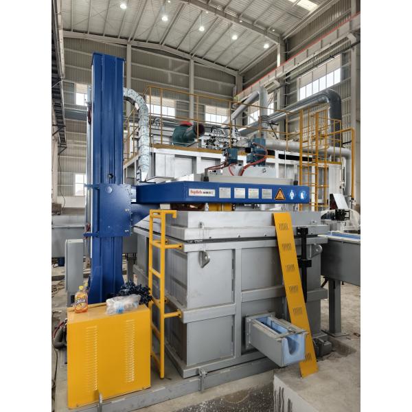 アルミ合金の鋳造のための版のタイプ3500kgのアルミニウム把握炉