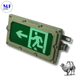 China Lumière LED antidéflagrante industrielle en aluminium trempé, étanche IP65, antidéflagrante, verre trempé, ATEX, 3 heures, lumière de secours LED pour l'industrie pétrolière, gazière et minière supplier