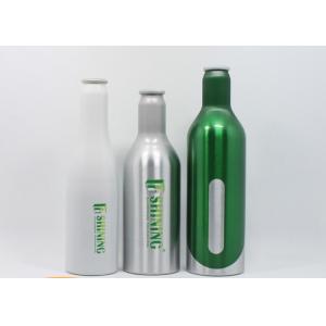 Recycling Durable Aluminum Beer Bottles Aluminum Beverage Bottles UV Proof