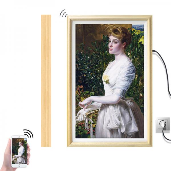 App Control 1920x1080 30W Wall Mount Photo Frame Android5.1