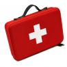 China Red EVA First Aid Case with PU Carrying Handle and Embroidery Logo wholesale