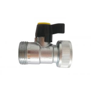 China Male Female Thread Forged Brass Ball Valve For Water Wand / Spray Lance supplier