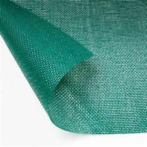 China 6x6 9x9 12x12 PVC Vinyl Coated Polyester Mesh Fabric Weak Solvent supplier