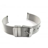China ROHS 18mm Stainless Steel Watch Bracelet metal mesh watch band on sale