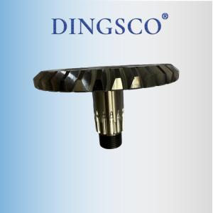 China Robot 0° Spiral Gear with Integrated Tooth-Shaft for High Rigidity and Precision via One-Piece Machining supplier