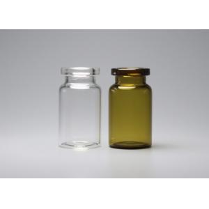 7ml Clear or Amber Medicine Glass Vial