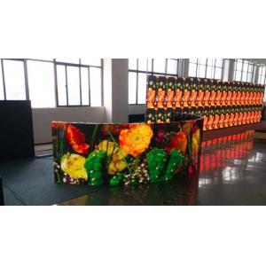 Internal Curved LED Display / Exterior Curved Tv Screen Shopping Mall Advertising