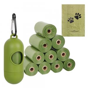 China HDPE EPI 23x33cm Thick 0.015mm Biodegradable Poop Bags For Small Dogs supplier