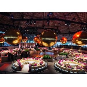 China Advertising Large Decorative Mirrors Inflatable Mirror Ball Colorful Mirror Balloon For Event Party supplier