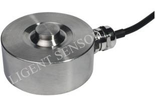 China Pilha de carga diminuta da compressão, micro sensor, transdutor, transmissor, capacidade: 500N~150KN supplier