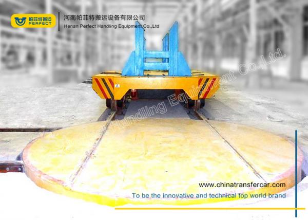 Motorised Turntable Industrial Automated Guided Carts Electric Driven Platform