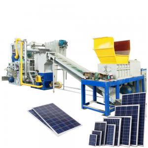cost Efficiency 102kW Solar Panel Separation Machine for Silicon Powder Recycling