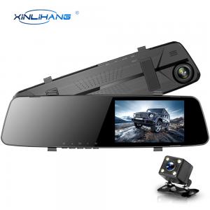 60HZ Blackbox Rear Mirror Dash Cam Car Camera Driving Video Recorder 1080P