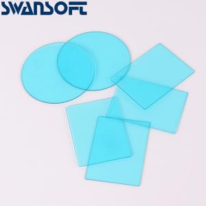 Blue glass filter bg39 blue glass cut glass UV IR Cut Colored Filter Bandpass Blue Glass Optical Filter BG39 Multicoated