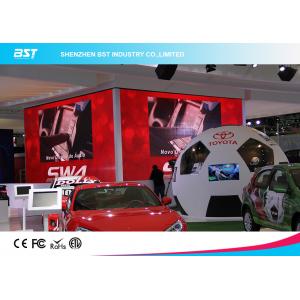 China Custom Aluminum  P3.91 HD Black LEDs Indoor Advertising Led Display Screen for Auto Show supplier