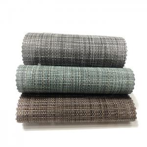 China Earth Friendly PVC Mesh Fabric Vinyl Coated Recycled To Garden / Pool Fence Material supplier