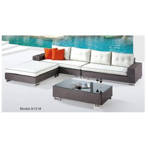 4 piece -Outdoor rattan sectional sofa garden furniture project sofa chair L/I shape sofa-9131