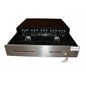 Black 460E POS Register Metal Large Cash Drawer Ball Bearing Slides 18 Inch