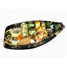 Ship Shape Disposable Plastic Sushi Container Food Grade