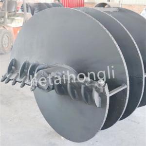 Drilling Conical Auger High Wear Resistance For Foundation Drilling Construction