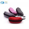 China Pink Zipper Glasses Case / Eva Hard Case with Fluorescent Green Nylon Zipper wholesale