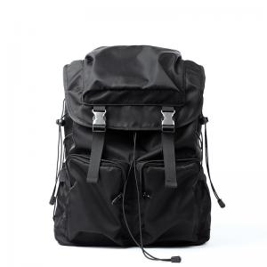 China 28L Black Nylon Backpack Travel Rucksack For Laptop wholesale