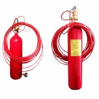 China Xingjin Easy To Install Fire Detection Tube Red Cylinder FM200 Suppression System 1.12kg/L on sale