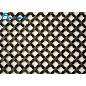 Flat-Wire Decorative Mesh Colorado Stainless Steel 36" X 48"