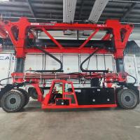 China Electric Straddle Carrier Truck 3km/H 7km/H For Oversized Loads on sale