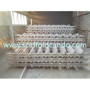 China 8 steps stair case scaffolding galvanized steel ladder 850*2370mm for Ringlock scaffolding system for sale supplier