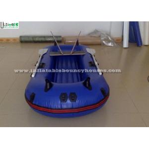 Pool Rigid Inflatable Boats , Handing Painting Inflatable Pontoon Boats