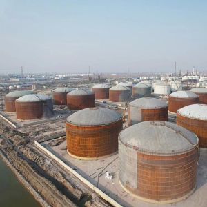 China Above Ground Waste Welded Oil Storage Tanks / 100000m³ Steel Welded Tanks API 650 wholesale