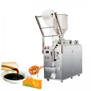 China Electric Automatic Packaging Machine For Molasses Gel Ice Pop Jam Filling Sealing supplier