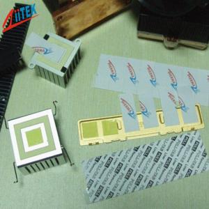 China 2.2g/Cc PCM Phase Change Material Pad Power Semiconductors Laptop Cooling supplier
