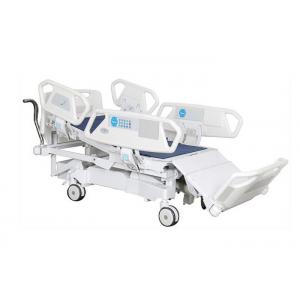 Remote Control Hospital Electric Beds , Large Size Hospital Emergency Bed