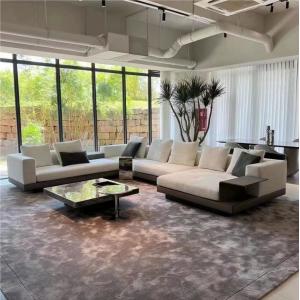 Modern Ashley Sectional Gray Leather Sofa Luxury Living Room Furniture Sofa Sets