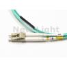 China Green 1M LC LC Single Mode Optical Fiber Patch Cord For Building Network Access wholesale